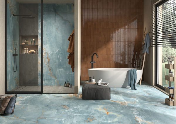 The Room ~ ONYX Aqua Blue Gold