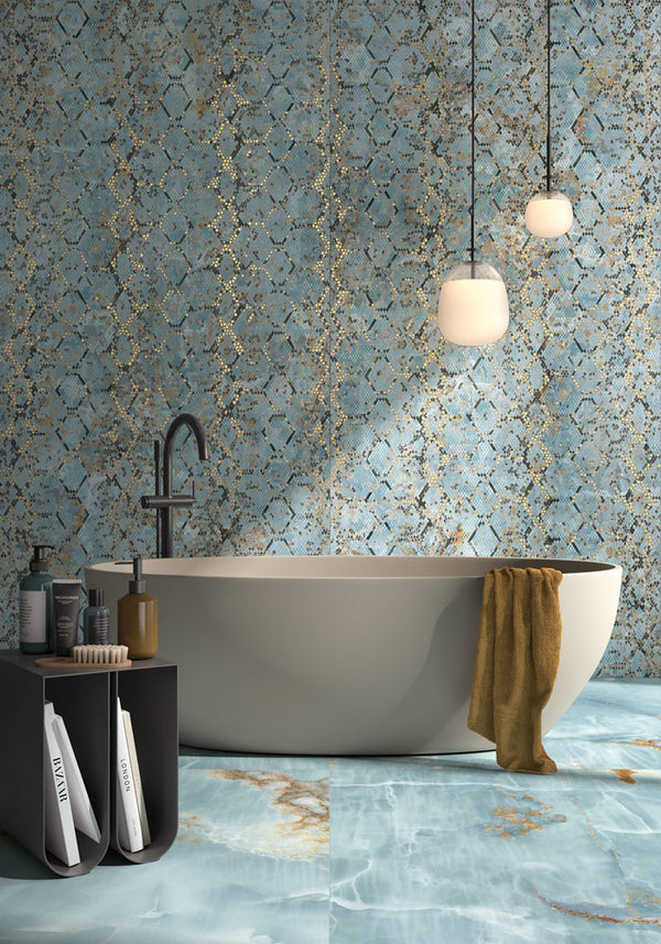 The Room ~ ONYX Aqua Blue Gold